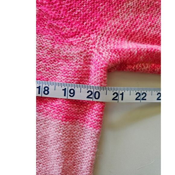 Lilly Pulitzer Olinia Sweater in Pink Grenadine, Size L - Picture 7 of 11